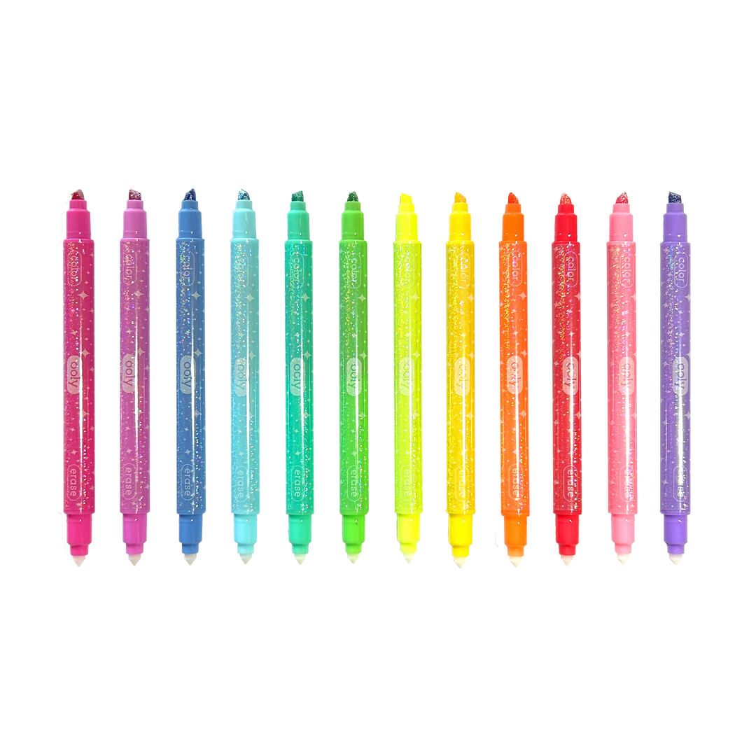 Make no Mistake!: Glittery Erasable Markers
