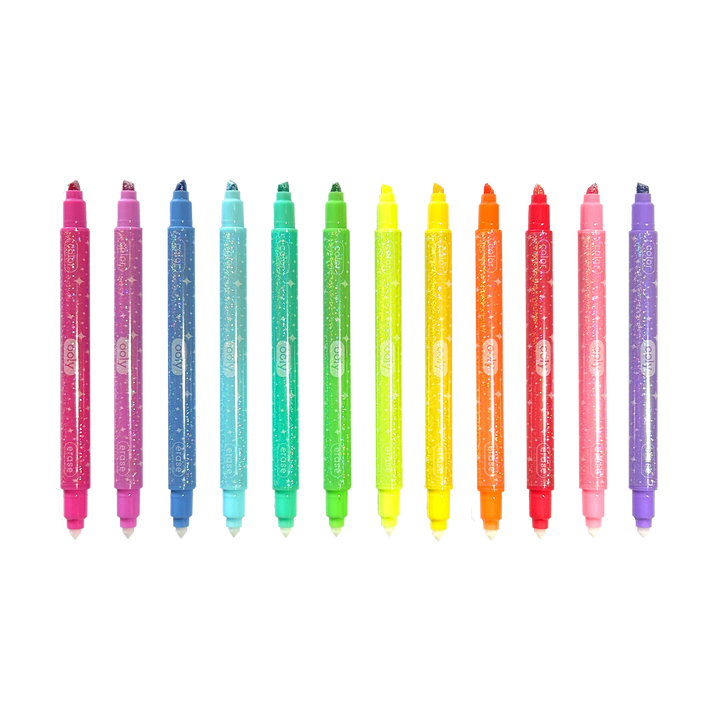 Make no Mistake!: Glittery Erasable Markers