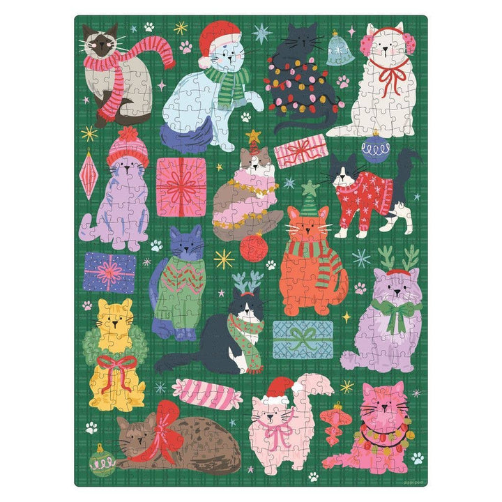 Christmas Cats - 500 Piece Jigsaw Puzzle