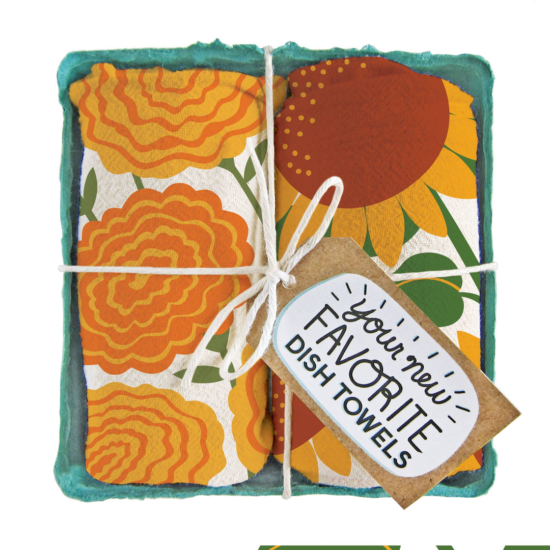 HELLO SUNSHINE -Tea Towel Set of 2