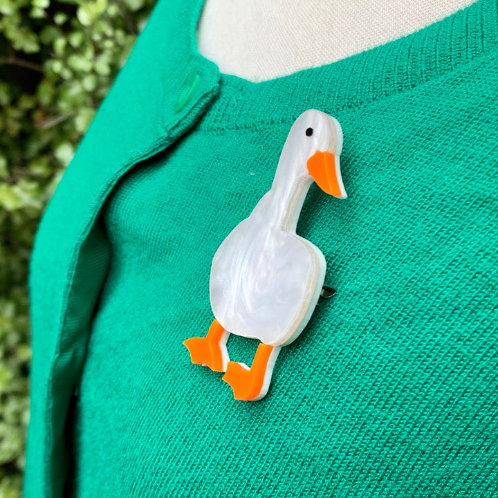 Duck Brooch