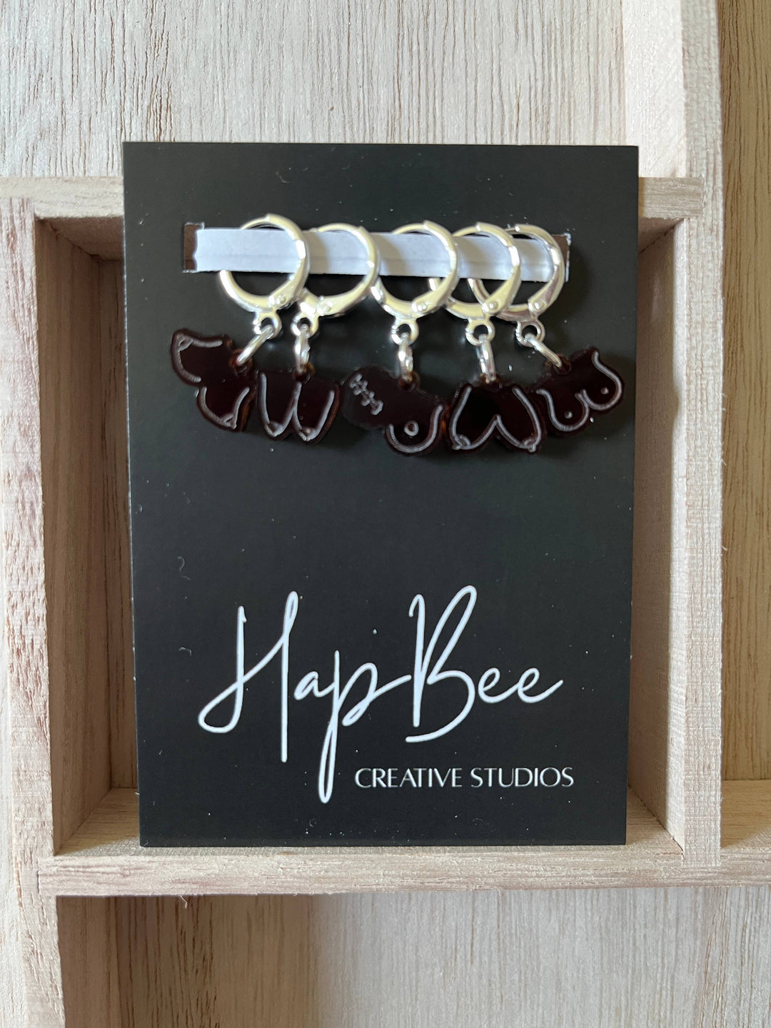 A BEVY OF BOOBS Stitch Marker Set