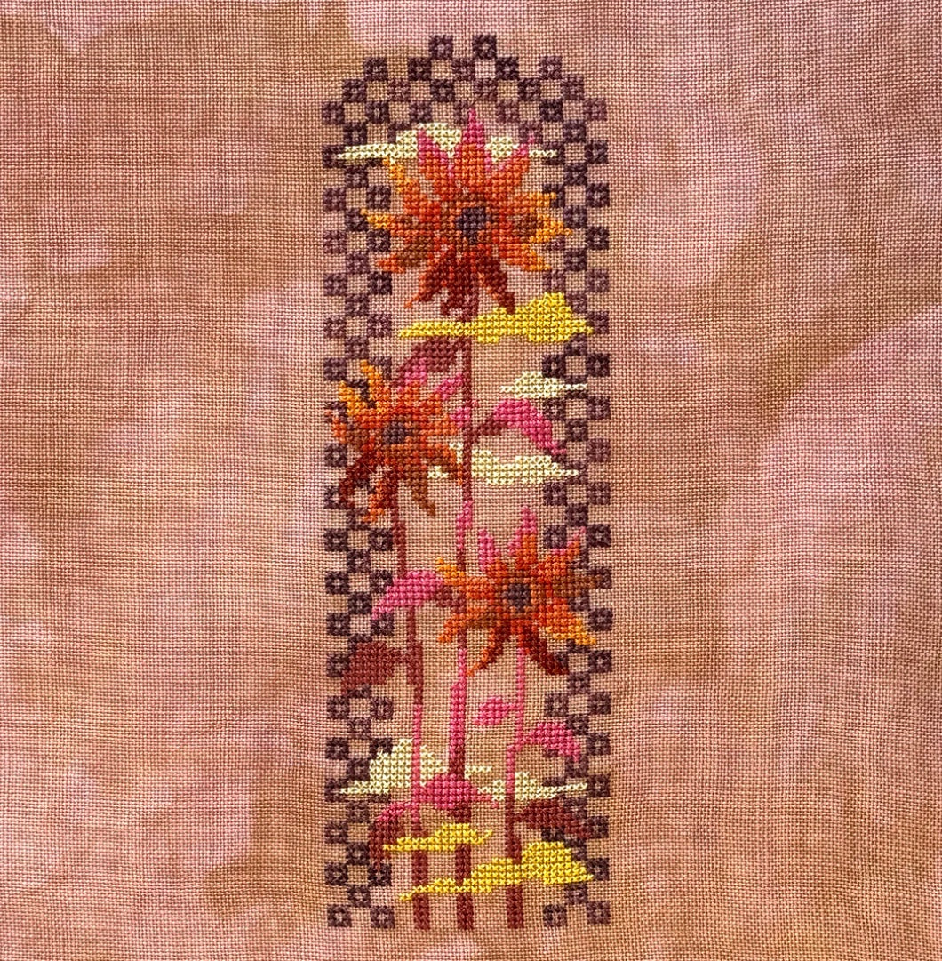 Sunflower Clouds Cross Stitch Pattern