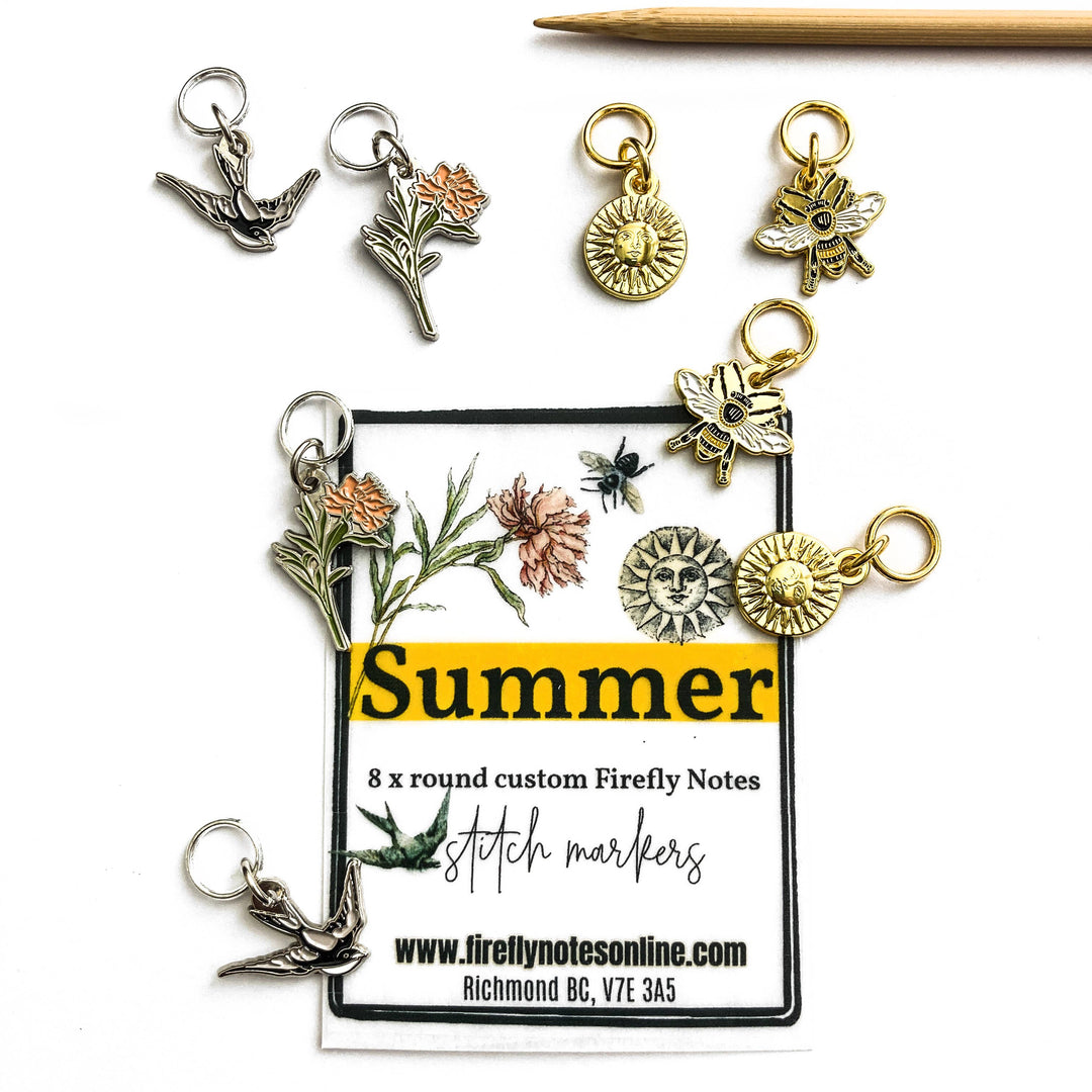 Summer Stitch Markers