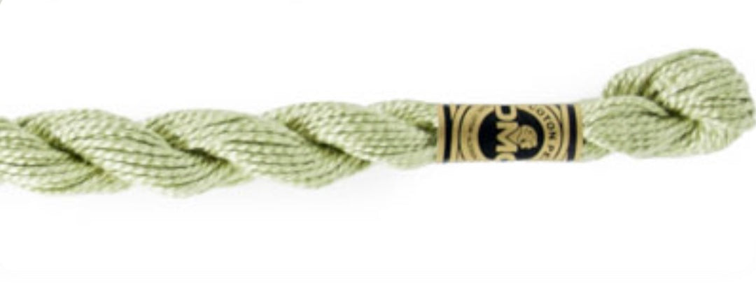 DMC Perle Cotton Size 3 3013 Lt. Khaki Green