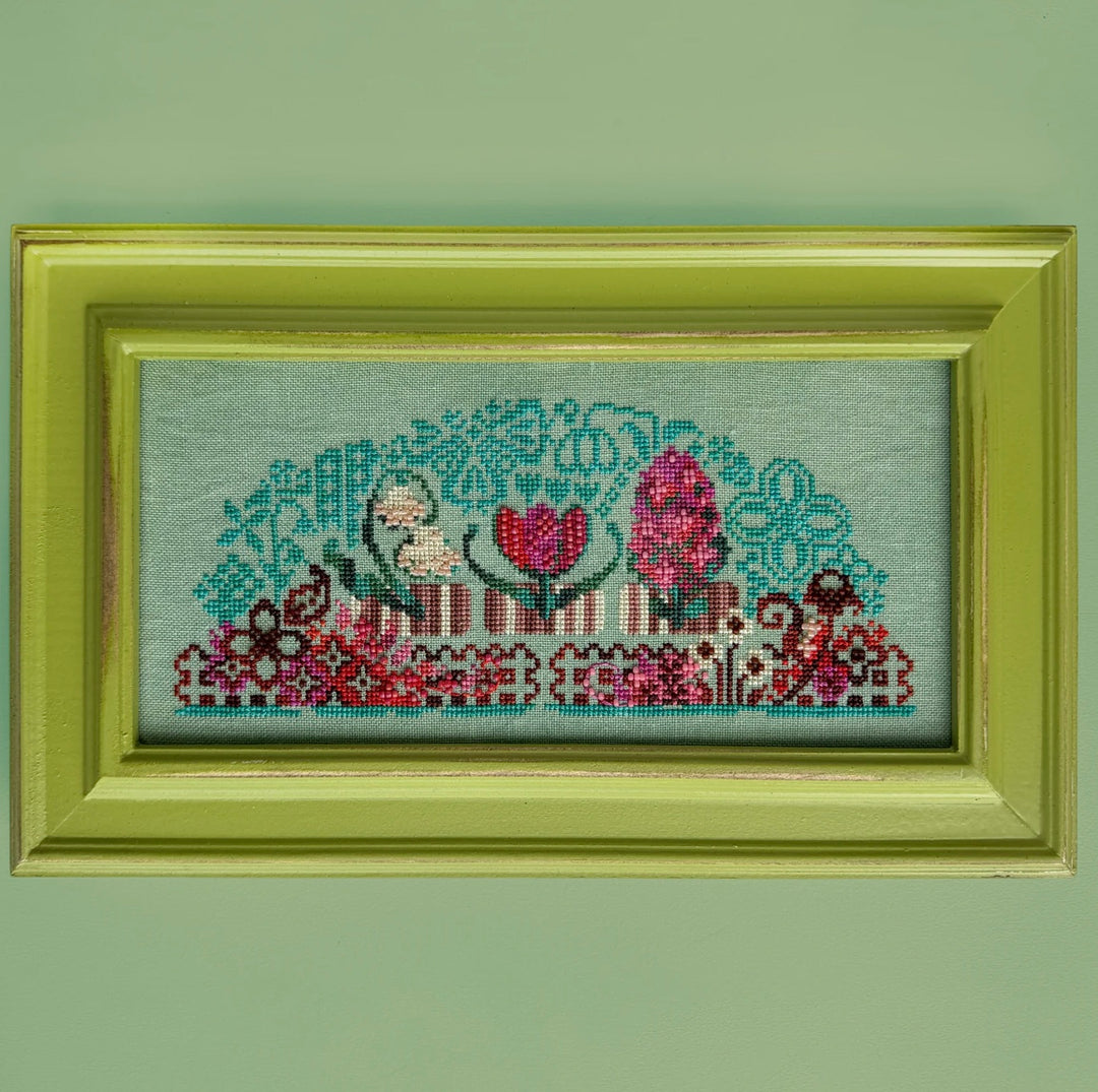 Flower Farm Cross Stitch Pattern