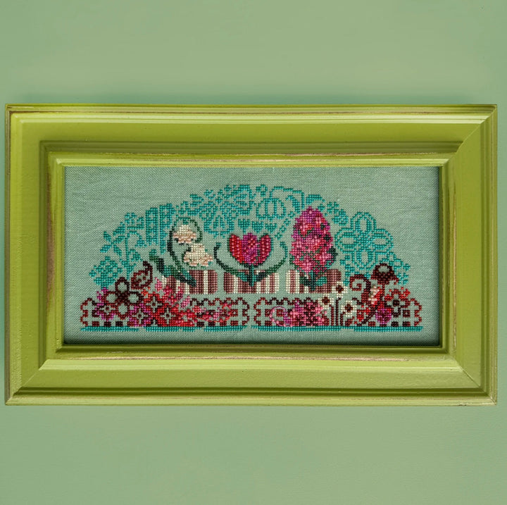 Flower Farm Cross Stitch Pattern