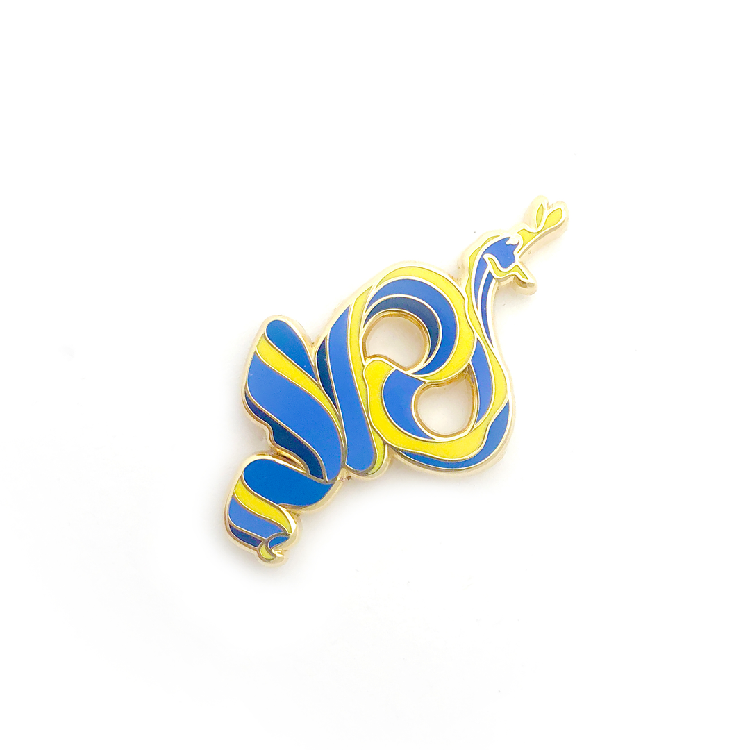 Ribbon Eel Pin