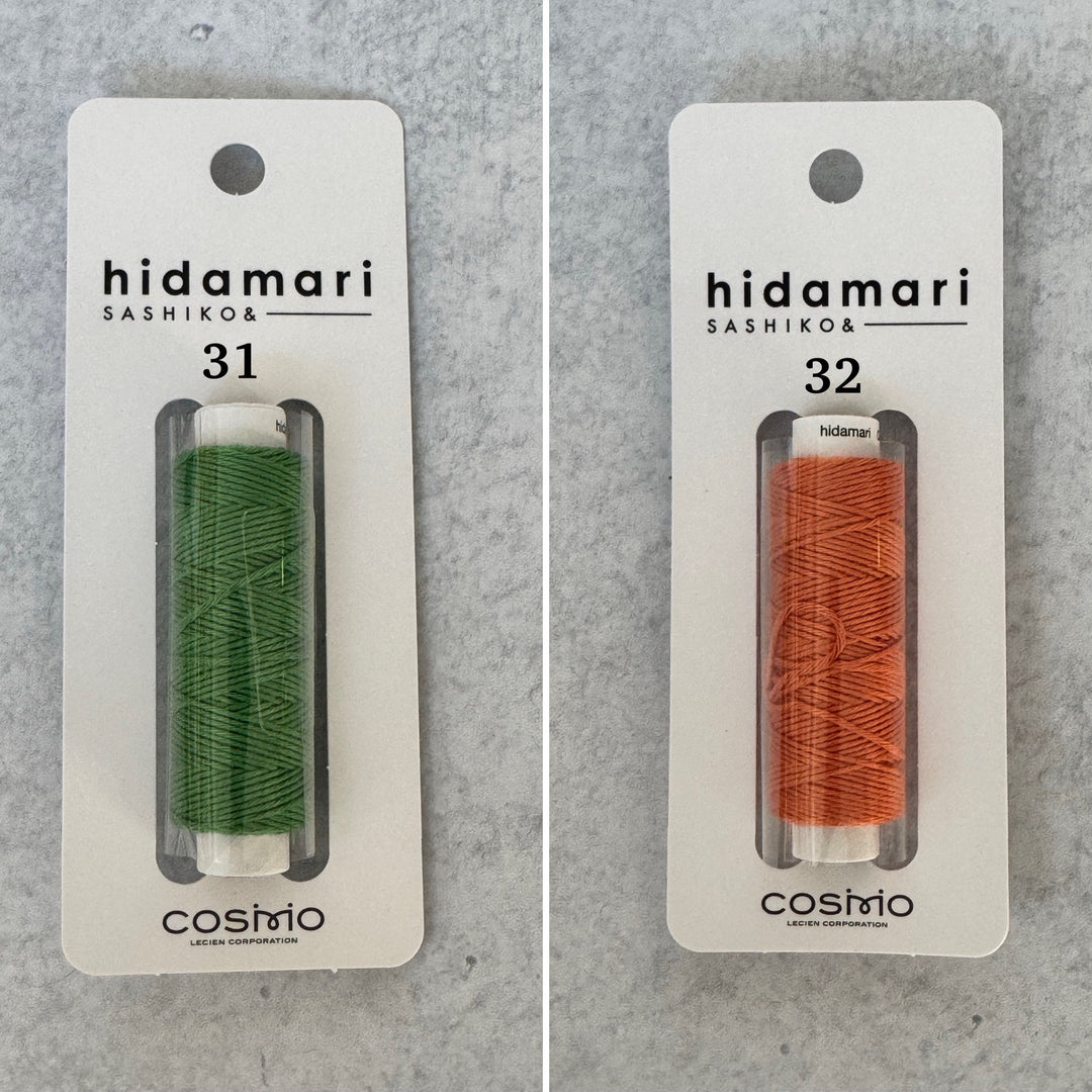 Cosmo Hidamari Sashiko Solid Thread