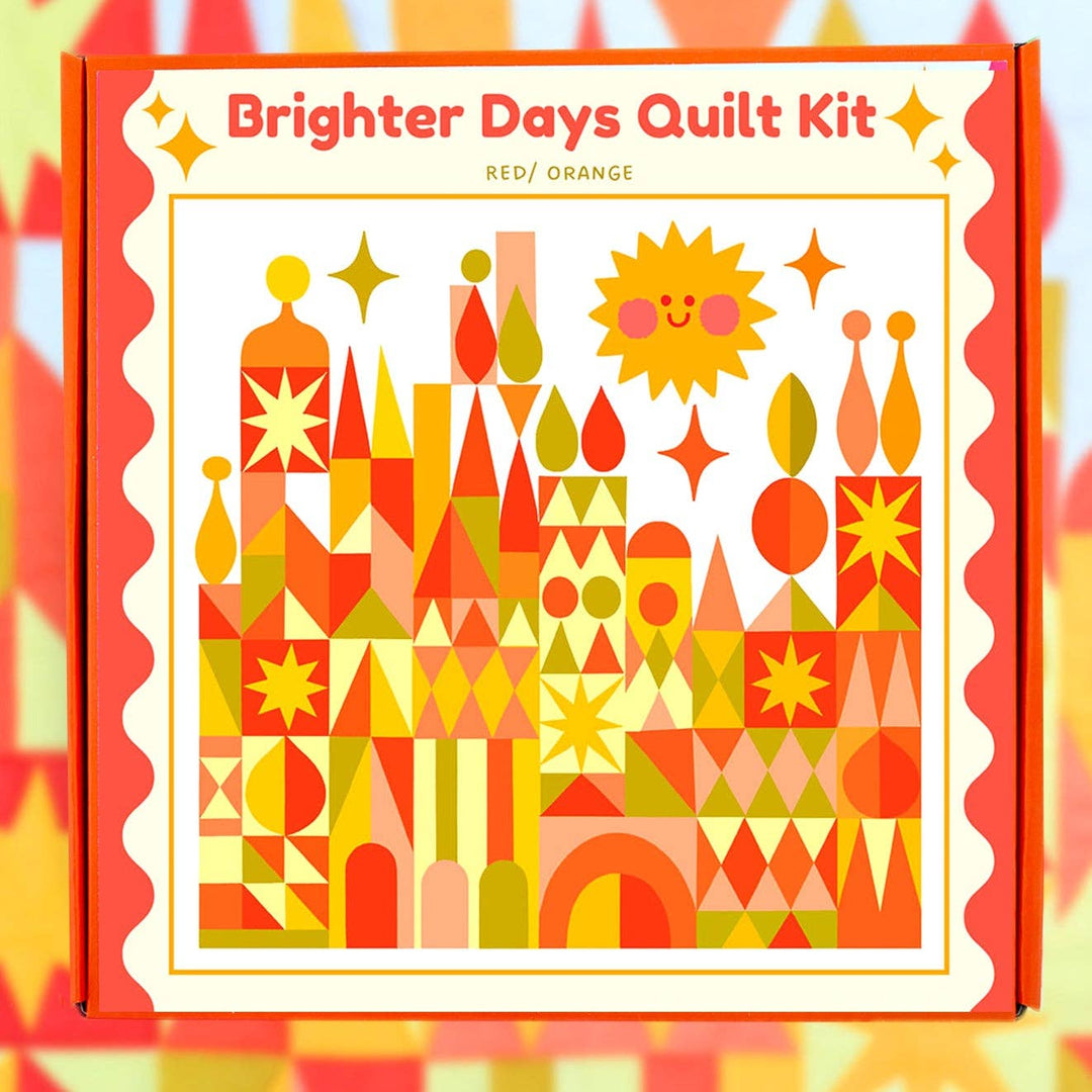 Brighter Days Quilt Kit (Yellow/ Orange)
