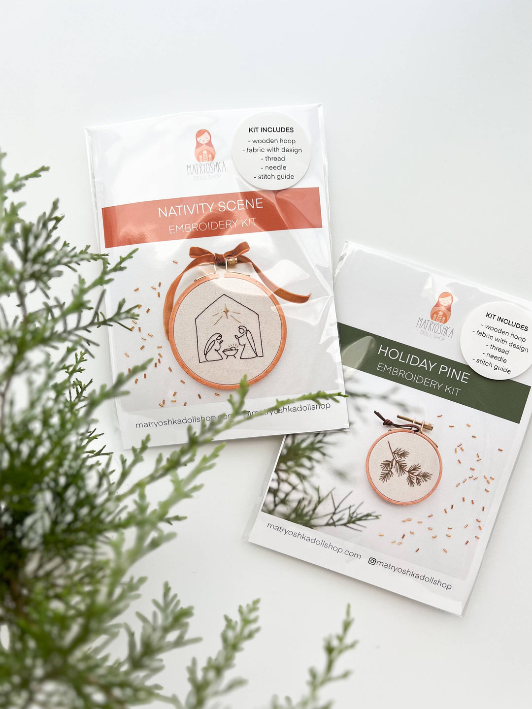 Christmas Pine Ornament Kit