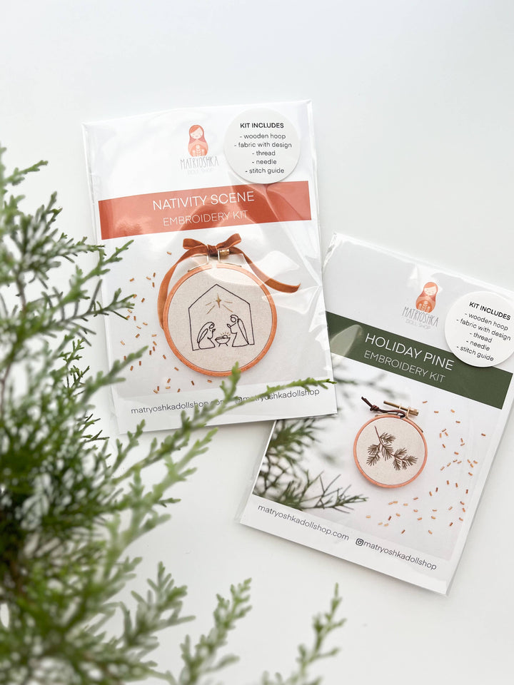 Christmas Pine Ornament Kit