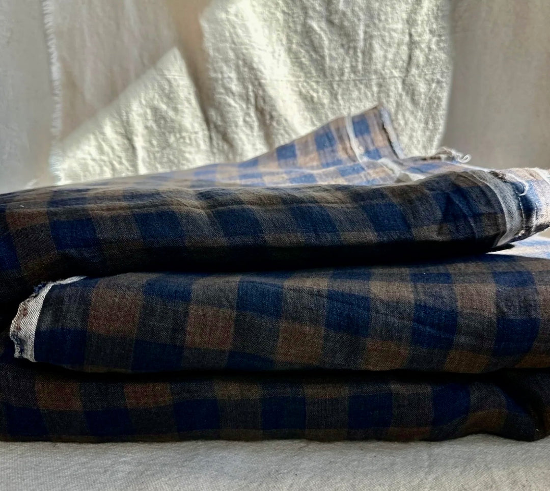 Mill House Check by the 1/4 Yard - Ironwood