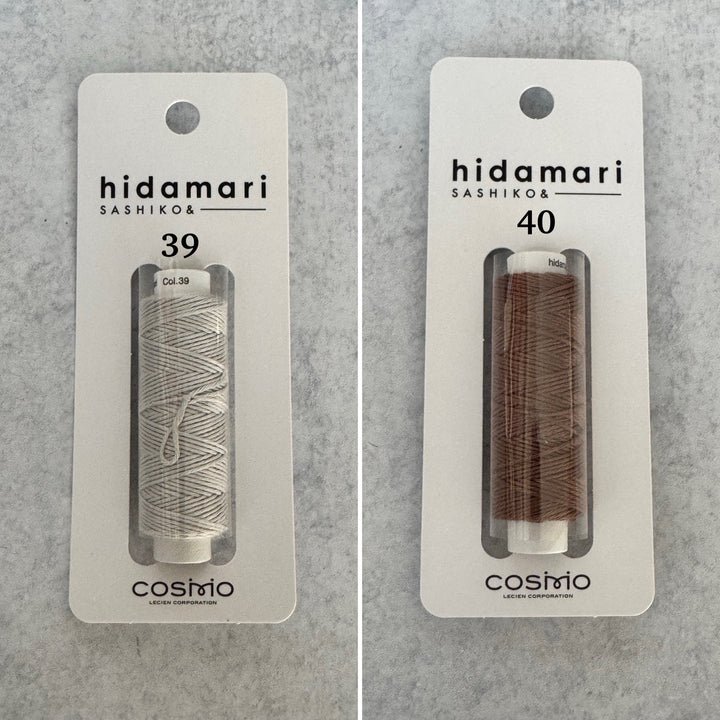 Cosmo Hidamari Sashiko Solid Thread