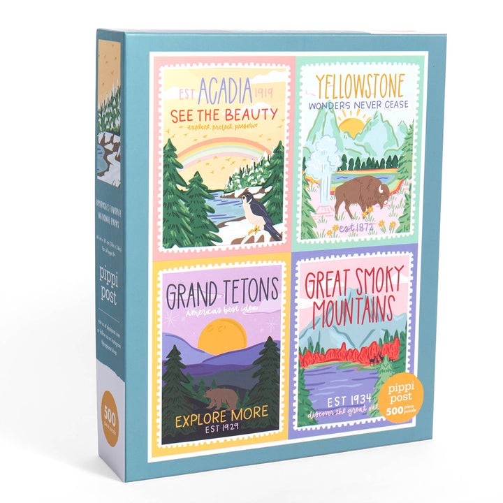 Favorite National Parks - 500 Piece Jigsaw Puzzle