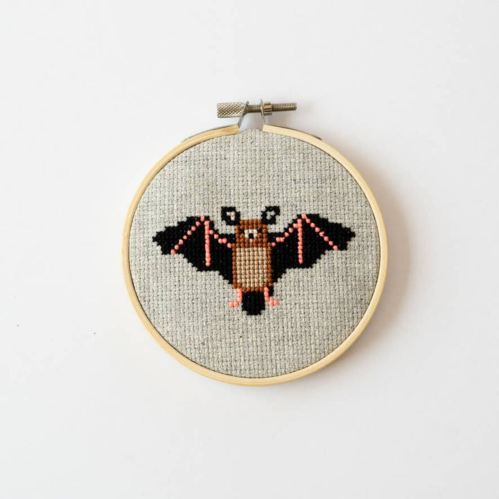 Bat Cross Stitch Kit