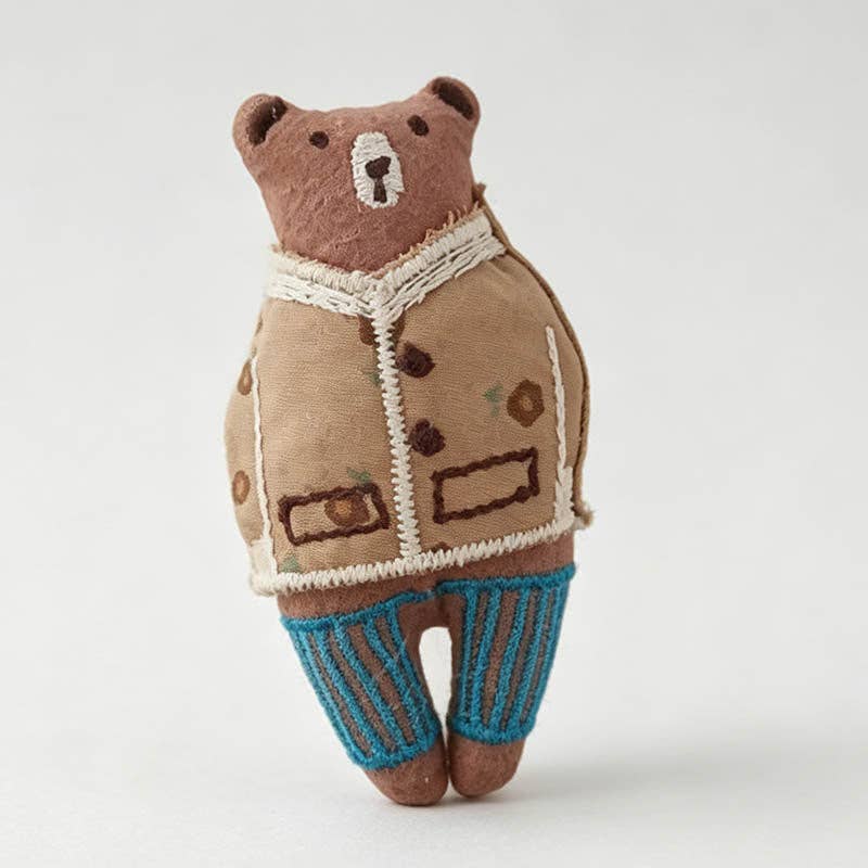 Handmade Fabric Brooch Pin