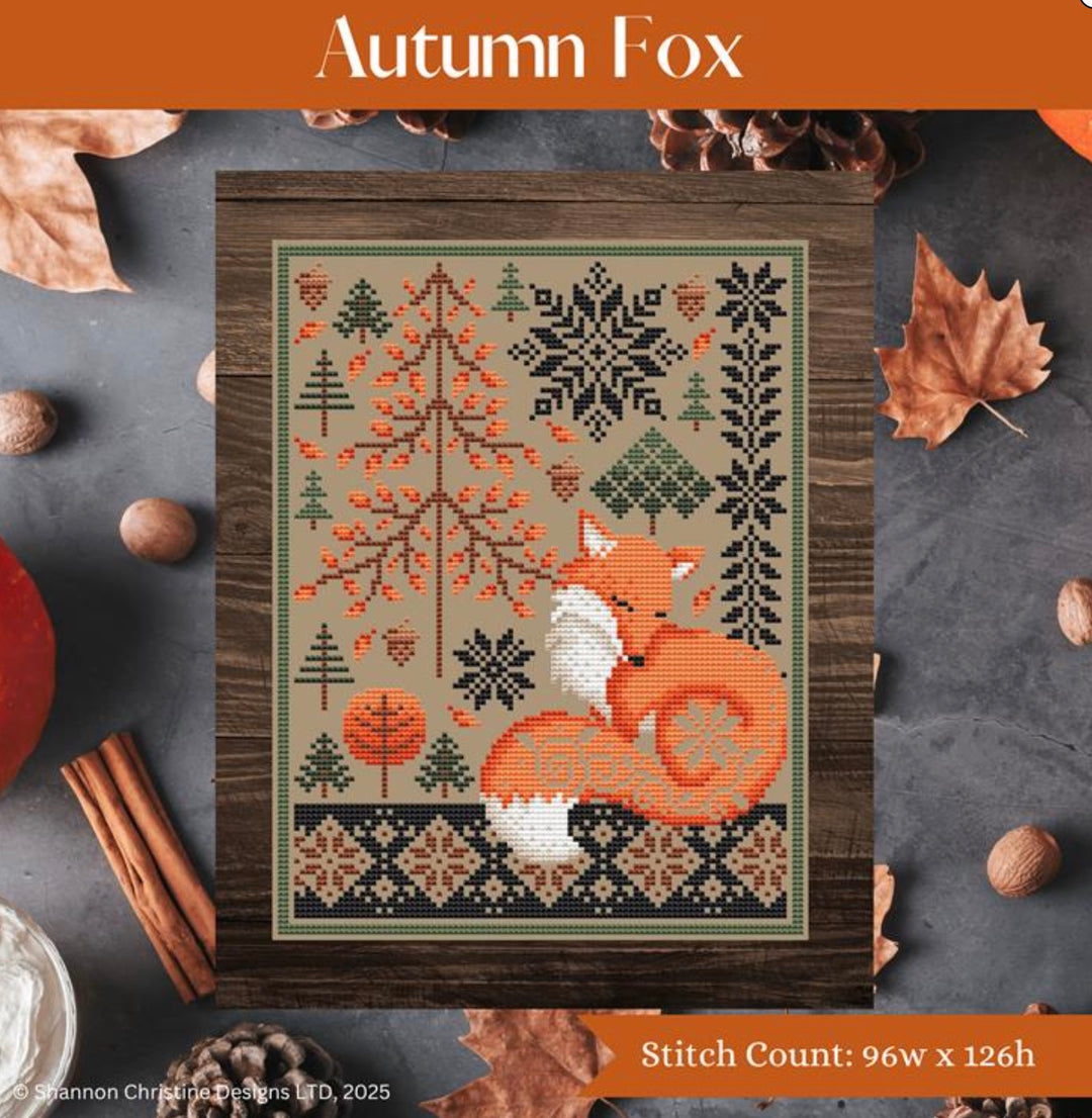 Autumn Fox Pattern