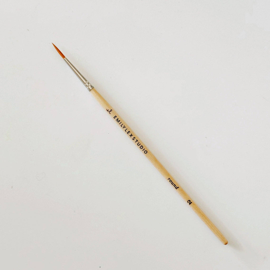 Watercolor Paintbrush Set of Five