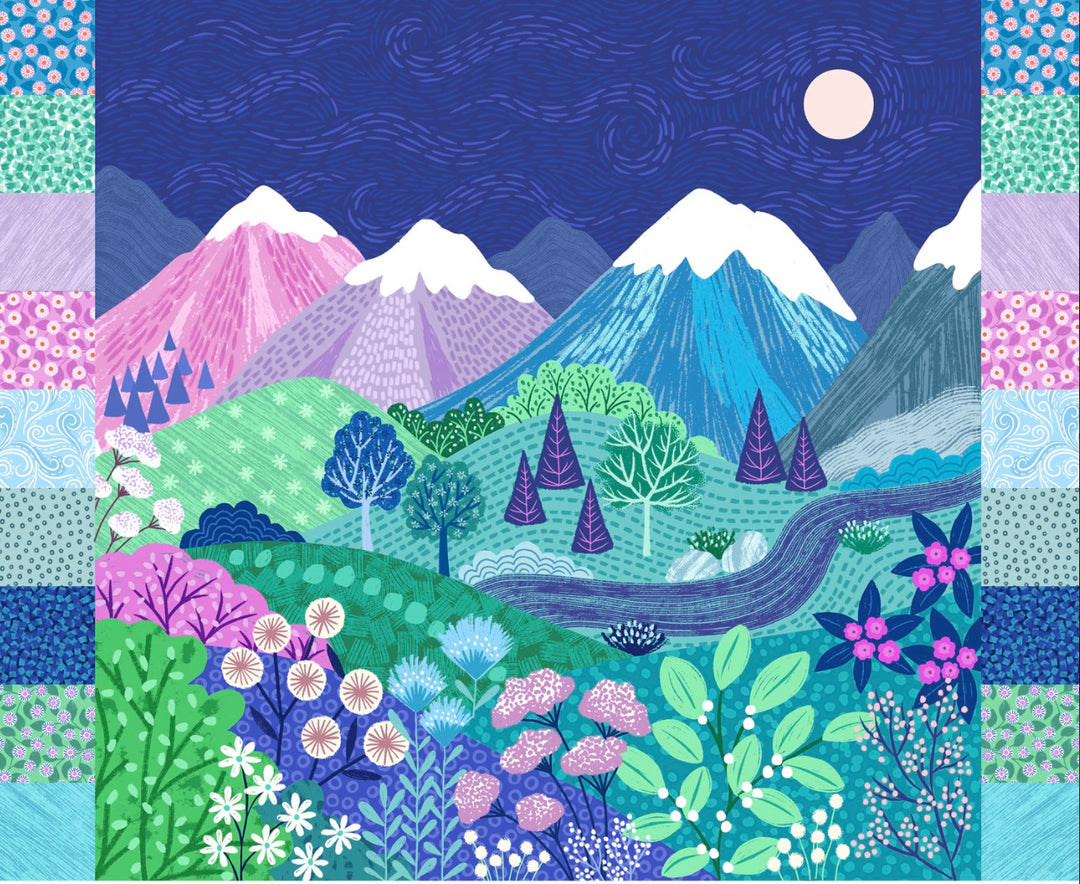 Creative Landscapes - Snowy Mountains Panel