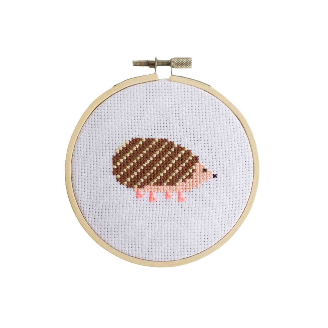 Hedgehog Cross Stitch Kit