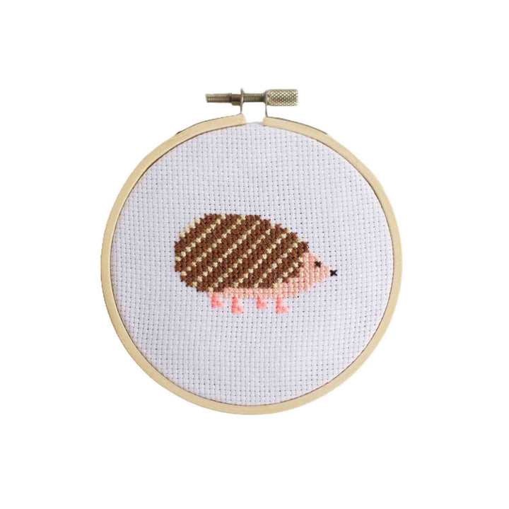 Hedgehog Cross Stitch Kit