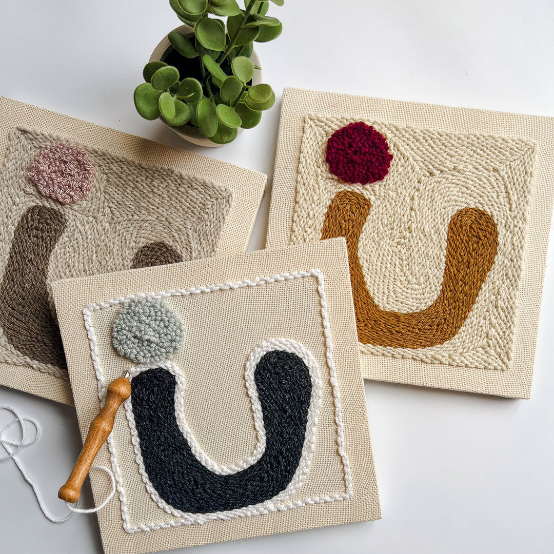 "Lucky" - Punch Needle Embroidery Kit