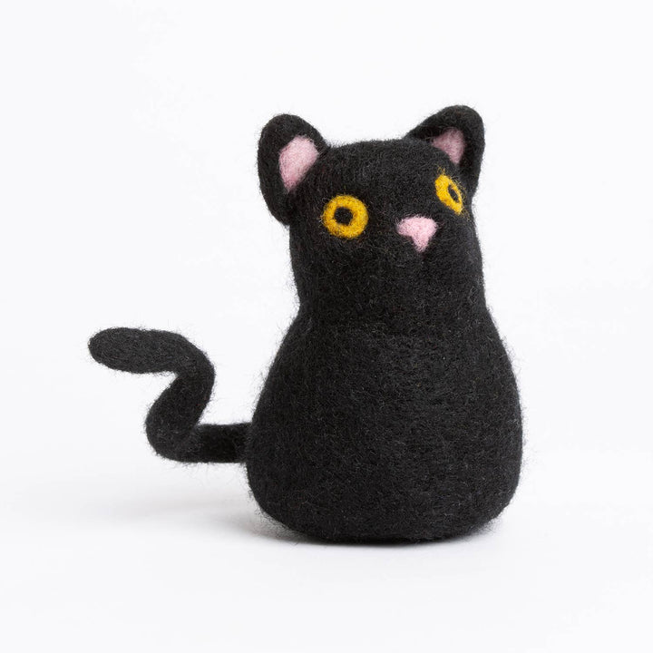 Halloween Cat Easy Needle Felting Kit