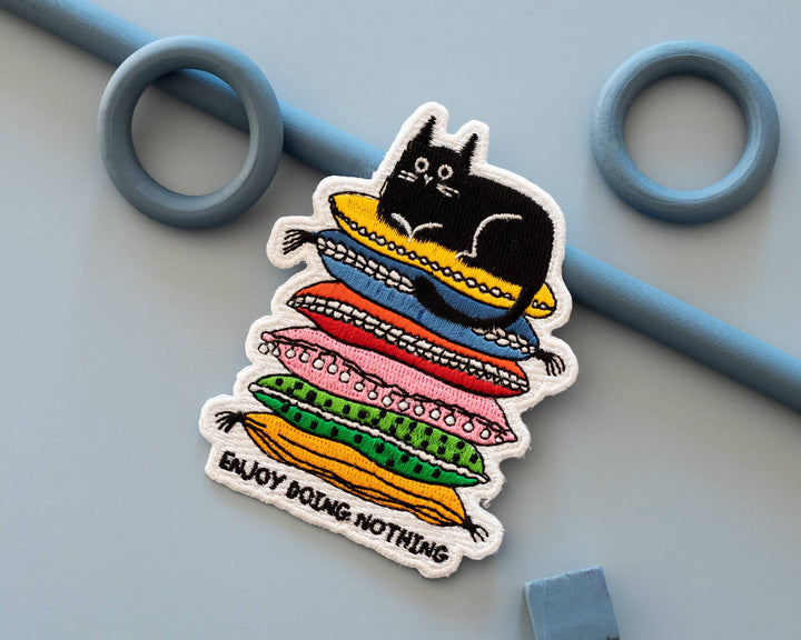 Enjoy Doing Nothing Iron-On Patch