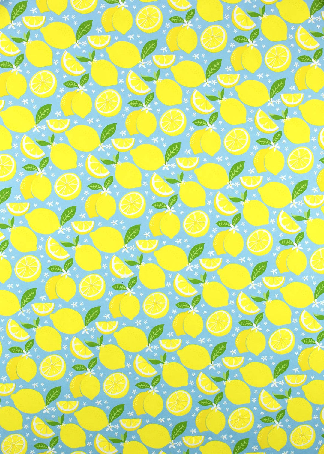 Lemons Roll Wrapping Paper
