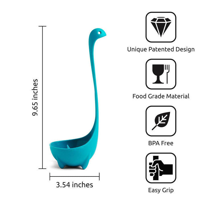 Nessie Soup Ladle - Kitchen Accessories &amp; Gifts - 3 colors