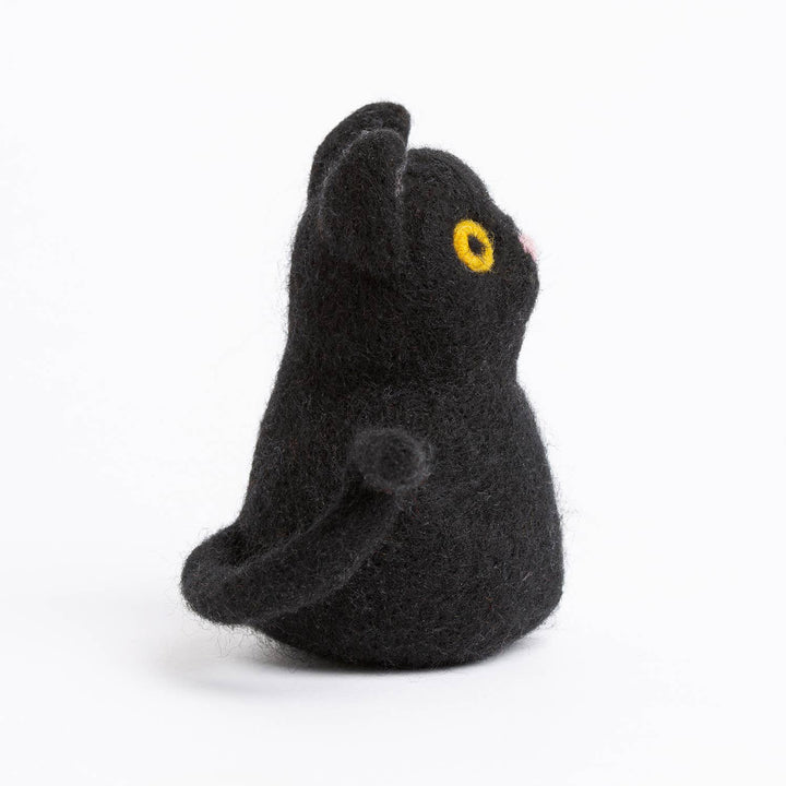 Halloween Cat Easy Needle Felting Kit