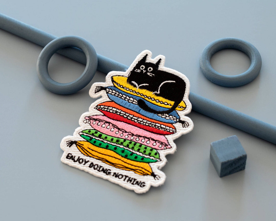 Enjoy Doing Nothing Iron-On Patch