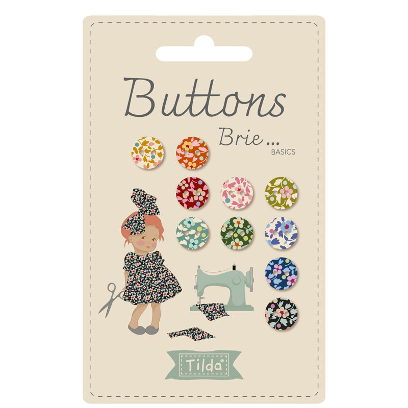Tilda Brie Basics Buttons 10 mm