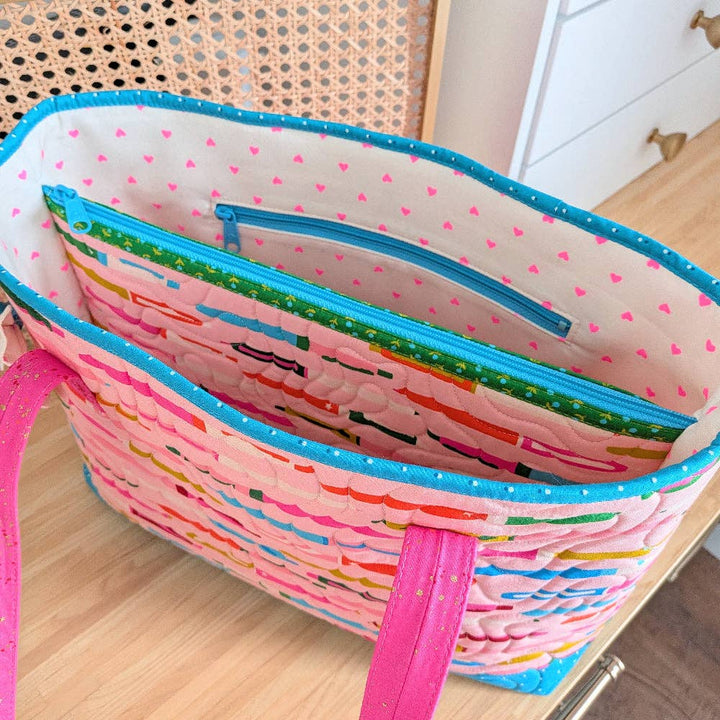 Divided Tablet Tote (Paper Pattern)
