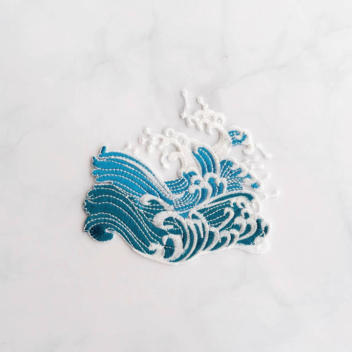 Ocean Wave - Iron on Patch