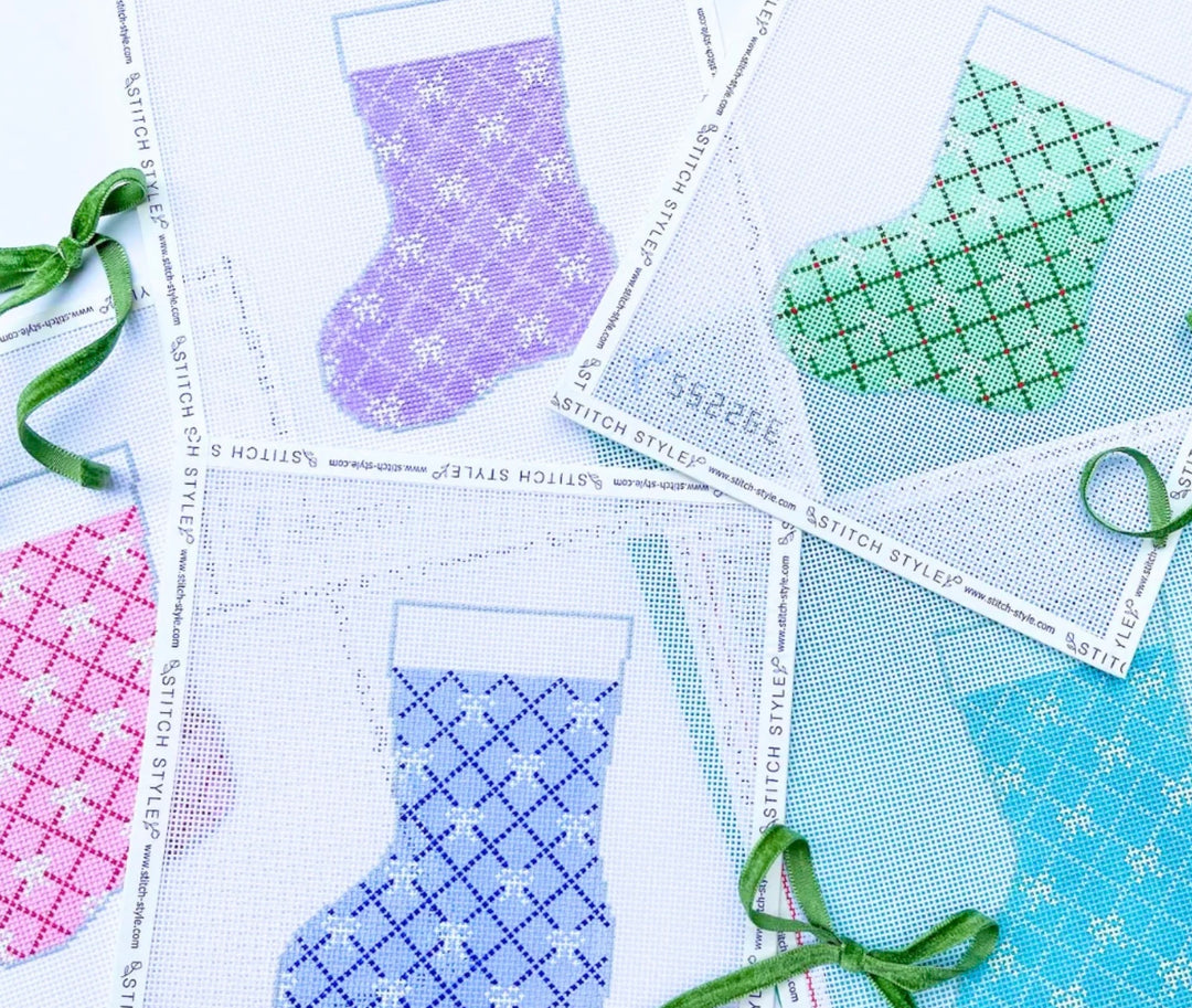 Mini Stocking Needlepoint Canvas