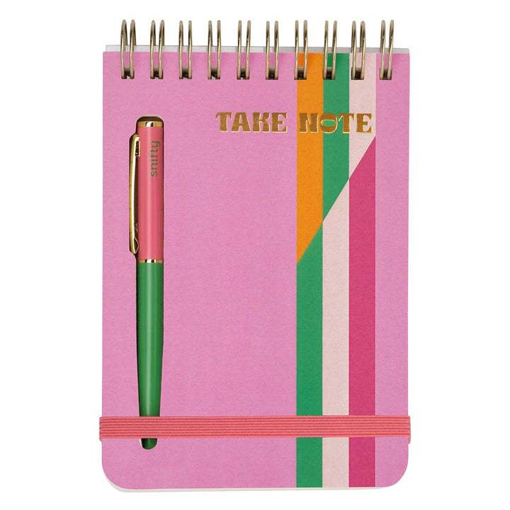 TAKE NOTE NOTEBOOK + PEN SET - DISPLAY OF 24