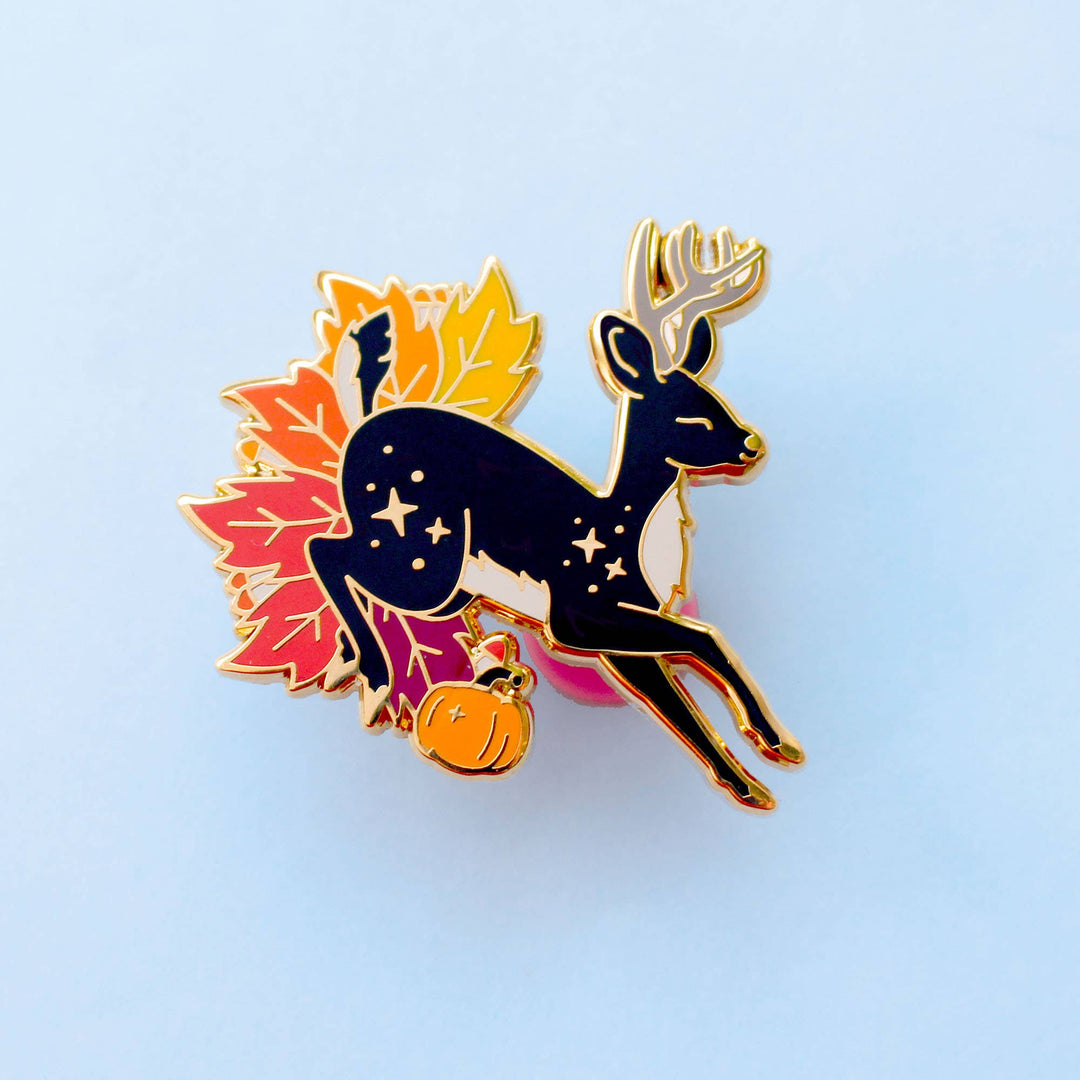 Autumn Deer Enamel Pin