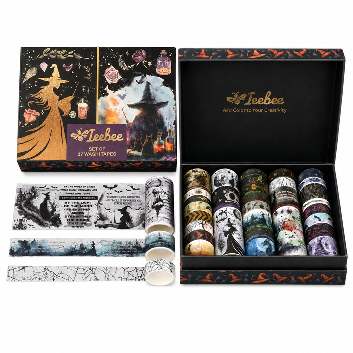Phantom Witches Washi Tape Set - 37 Rolls
