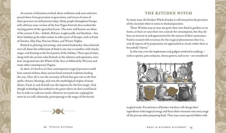 Wiccan Kitchen: A Guide to Magical Cooking &amp; Recipes