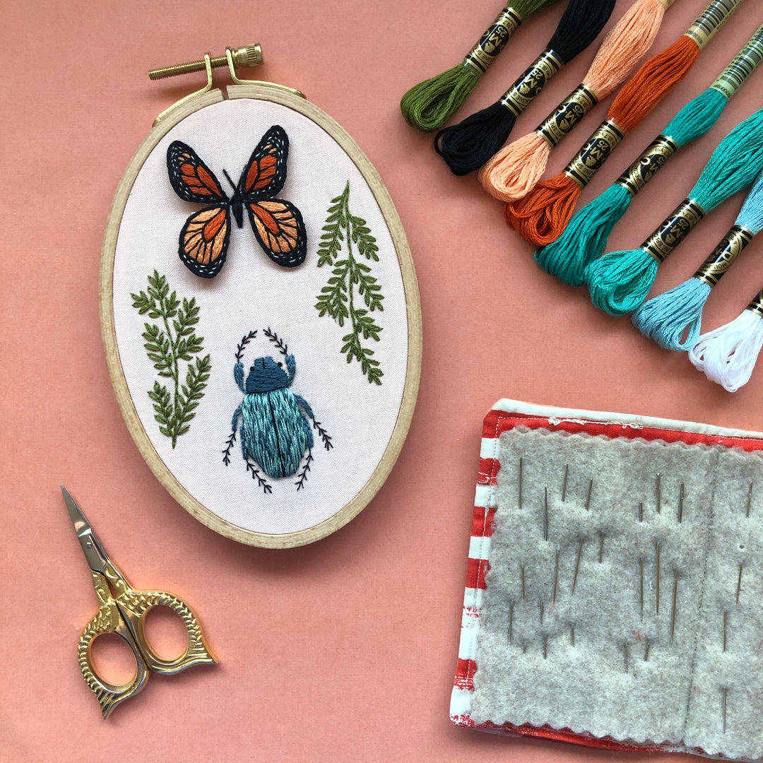 Bug Collector- Advanced 3D Hand Embroidery DIY Craft Kit
