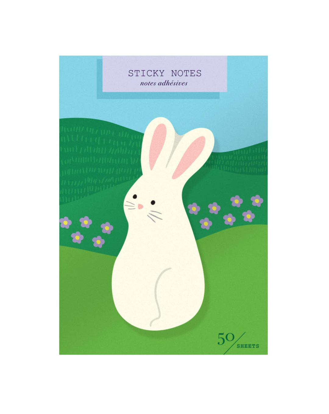 Bunny Die Cut Sticky Notes