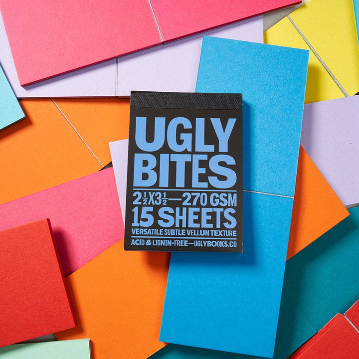 Colored ATC Sketch Pad 2.5" x 3.5" 270gsm (15 Sheets)