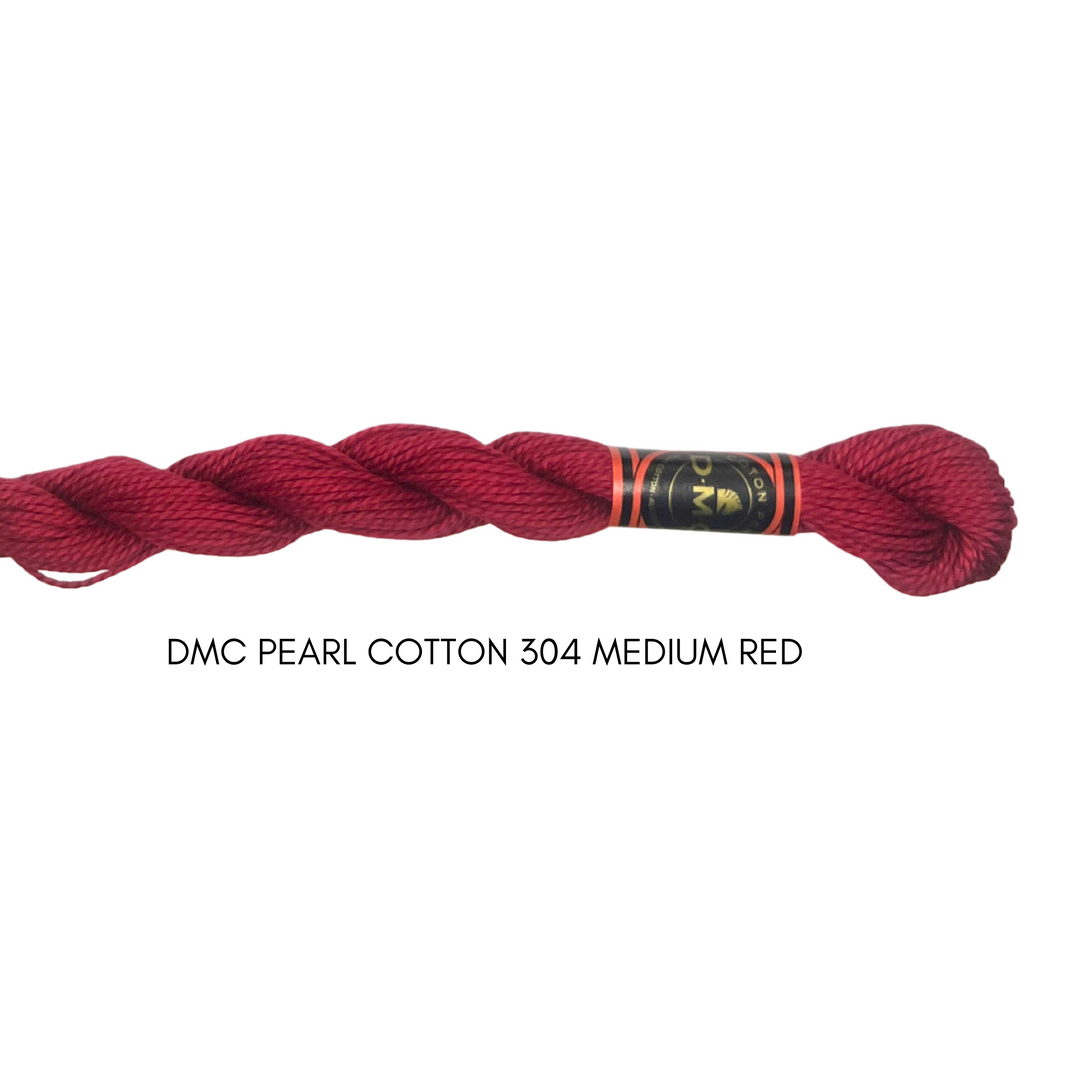 DMC Perle Cotton Size 304 Medium Red