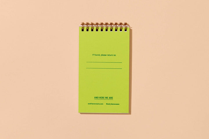 Letterpress Small Spiral Notebook—Ants (Fun, Kids, Bugs)