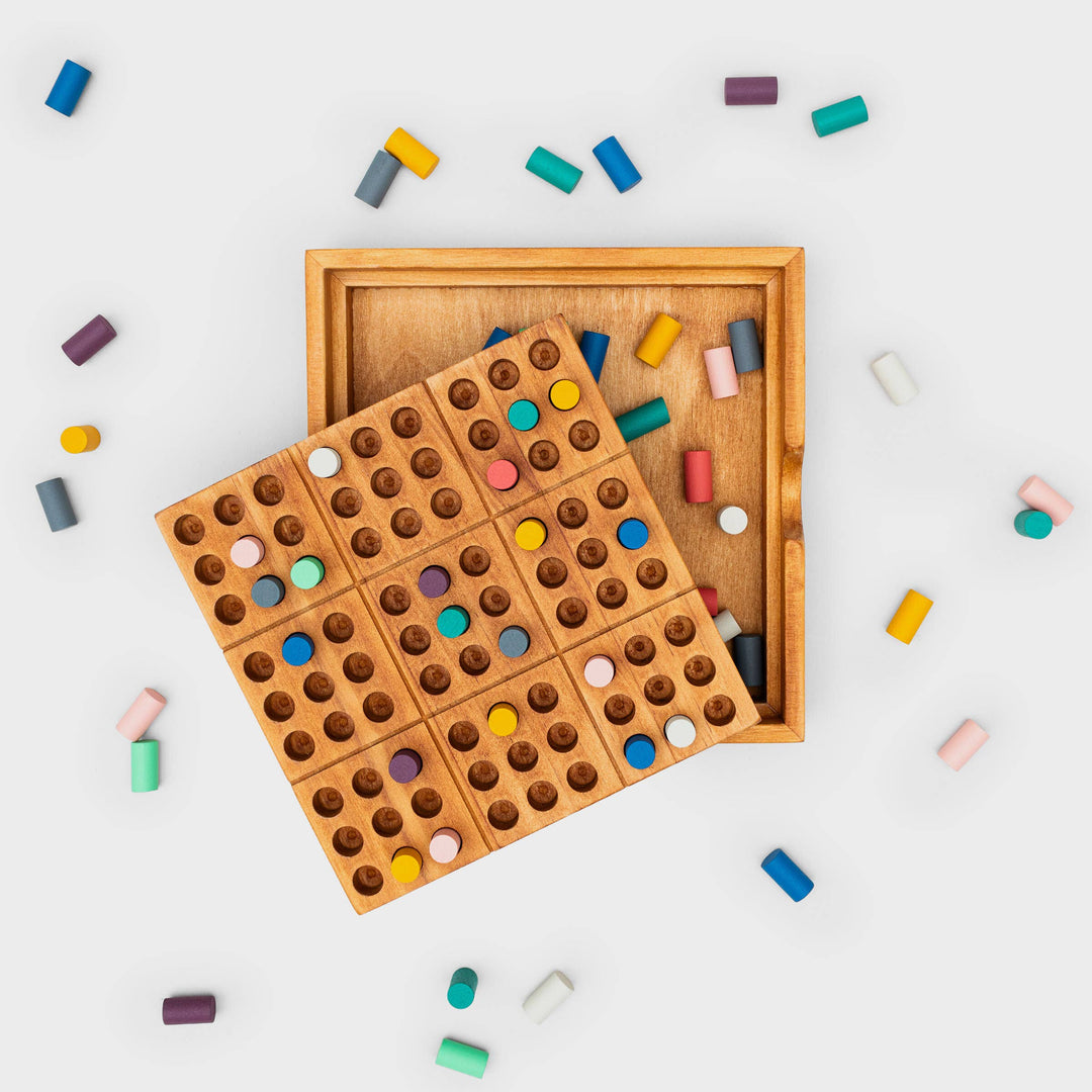 Mindful Wooden Sudoku Game