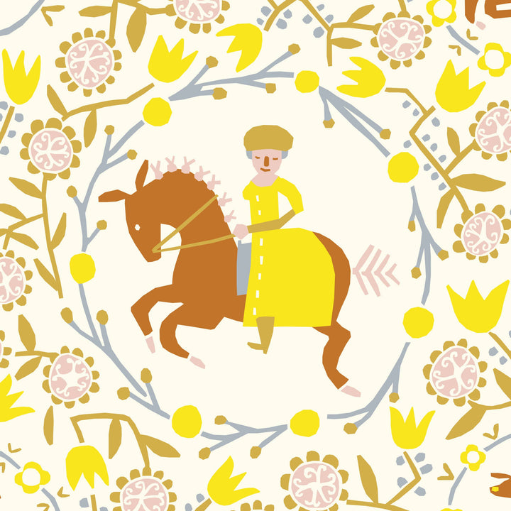 Afternoon Trot Citrus Organic Cotton