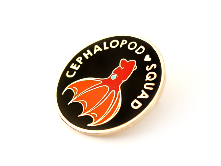 Cephalopod Squad Pin
