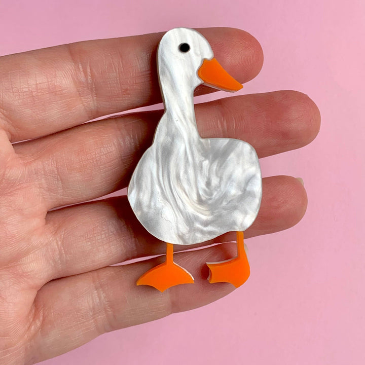 Duck Brooch